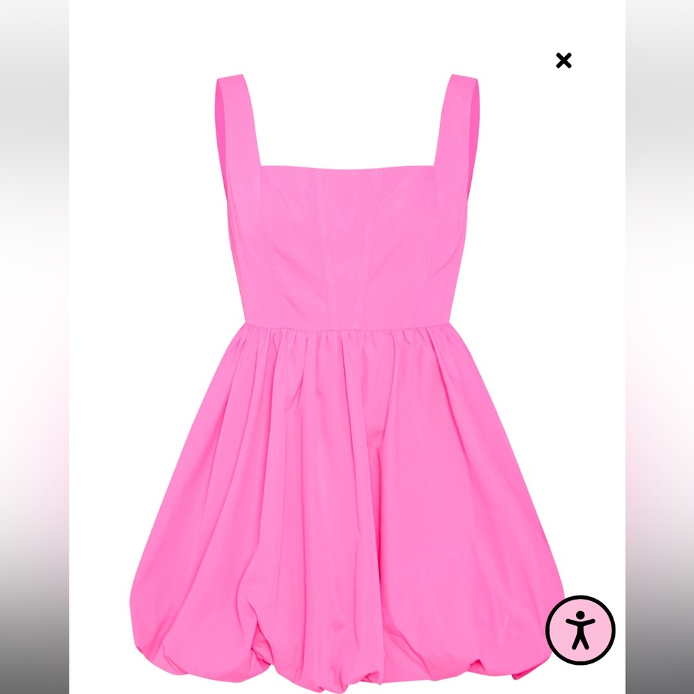 Pink Puff Dress